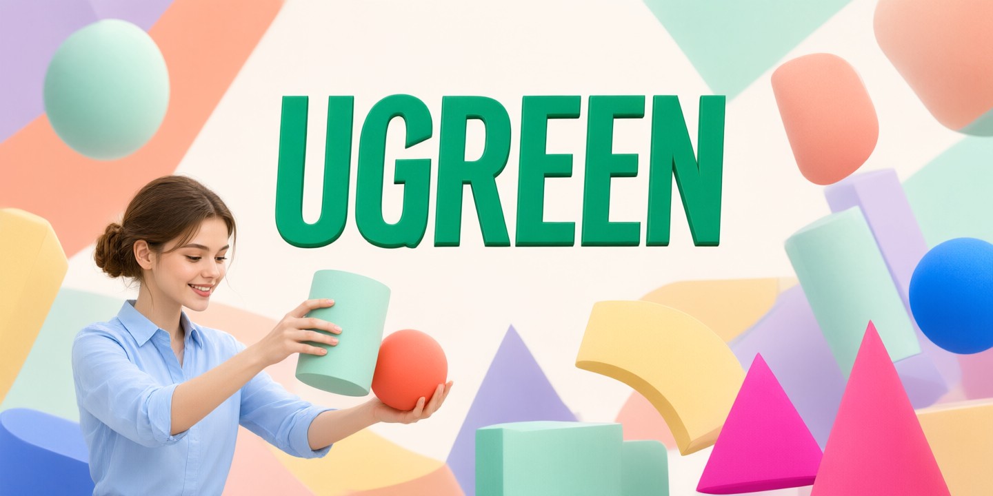 UGREEN Limited-Time Offers: Tech Essentials for Travel A collection of UGREEN portable chargers and cables arranged neatly on a travel desk.