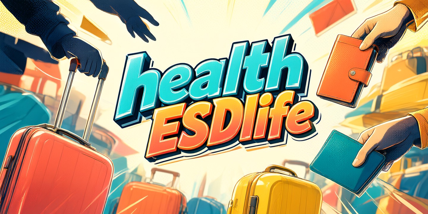 Health ESDlife Deals: Global Wellness Shopping Guide A curated selection of wellness supplements and skincare products displayed in a modern online store interface branded as Health ESDlife.