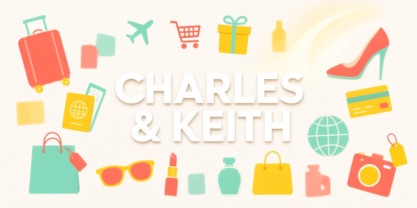 Charles & Keith Deals: Shop Trending Accessories A curated collection of modern handbags and footwear from Charles & Keith displayed in a minimalist retail setting.