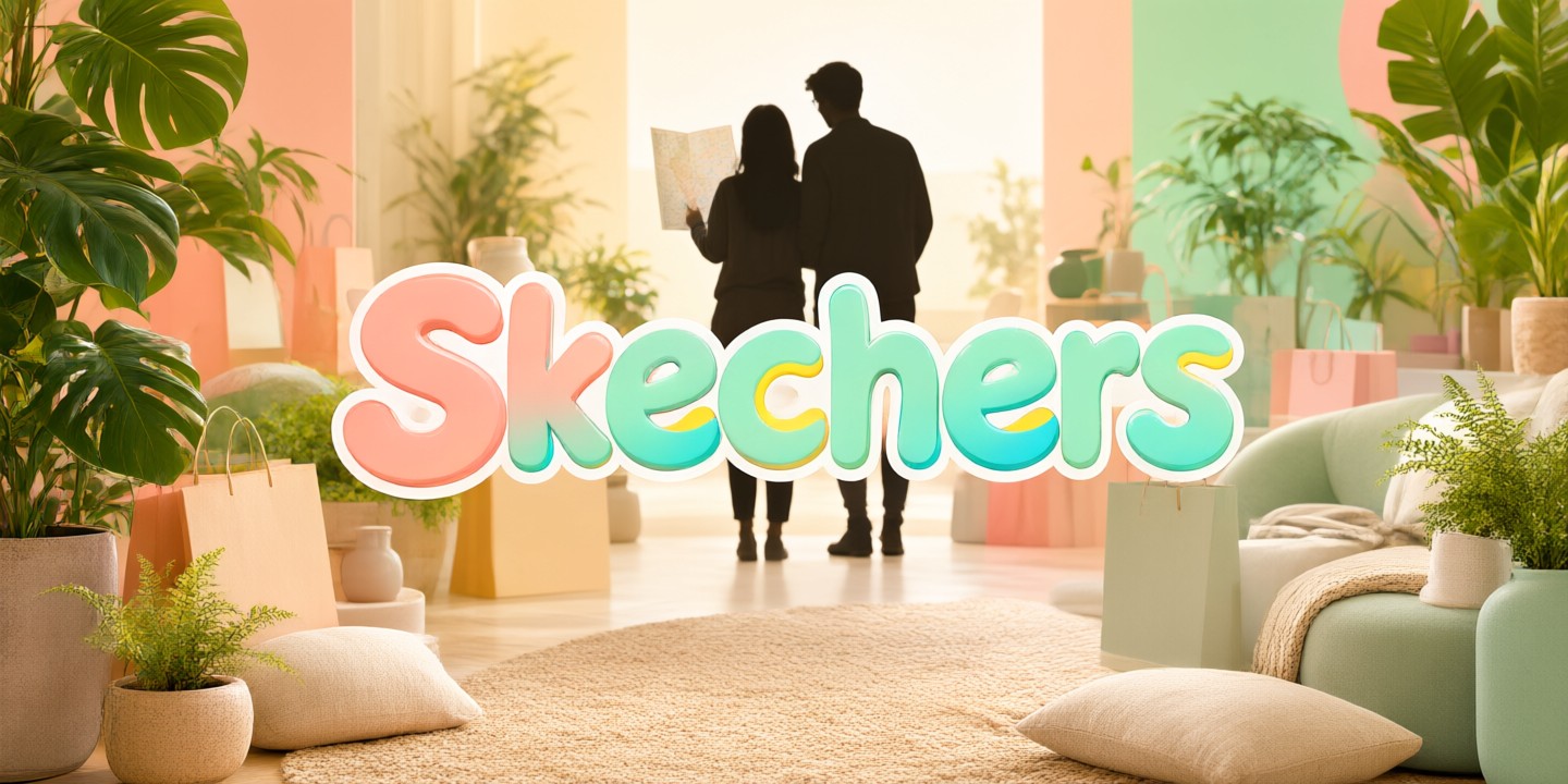 Skechers HK Limited-Time Offer Details A stylish pair of Skechers HK sneakers displayed on a clean background with travel accessories nearby.