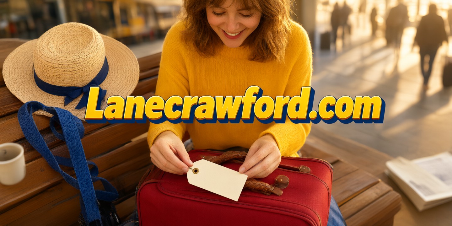 Lanecrawford.com Limited-Time Fashion Offers Guide A curated selection of high-end apparel and accessories displayed in a minimalist boutique setting featuring Lanecrawford branding.
