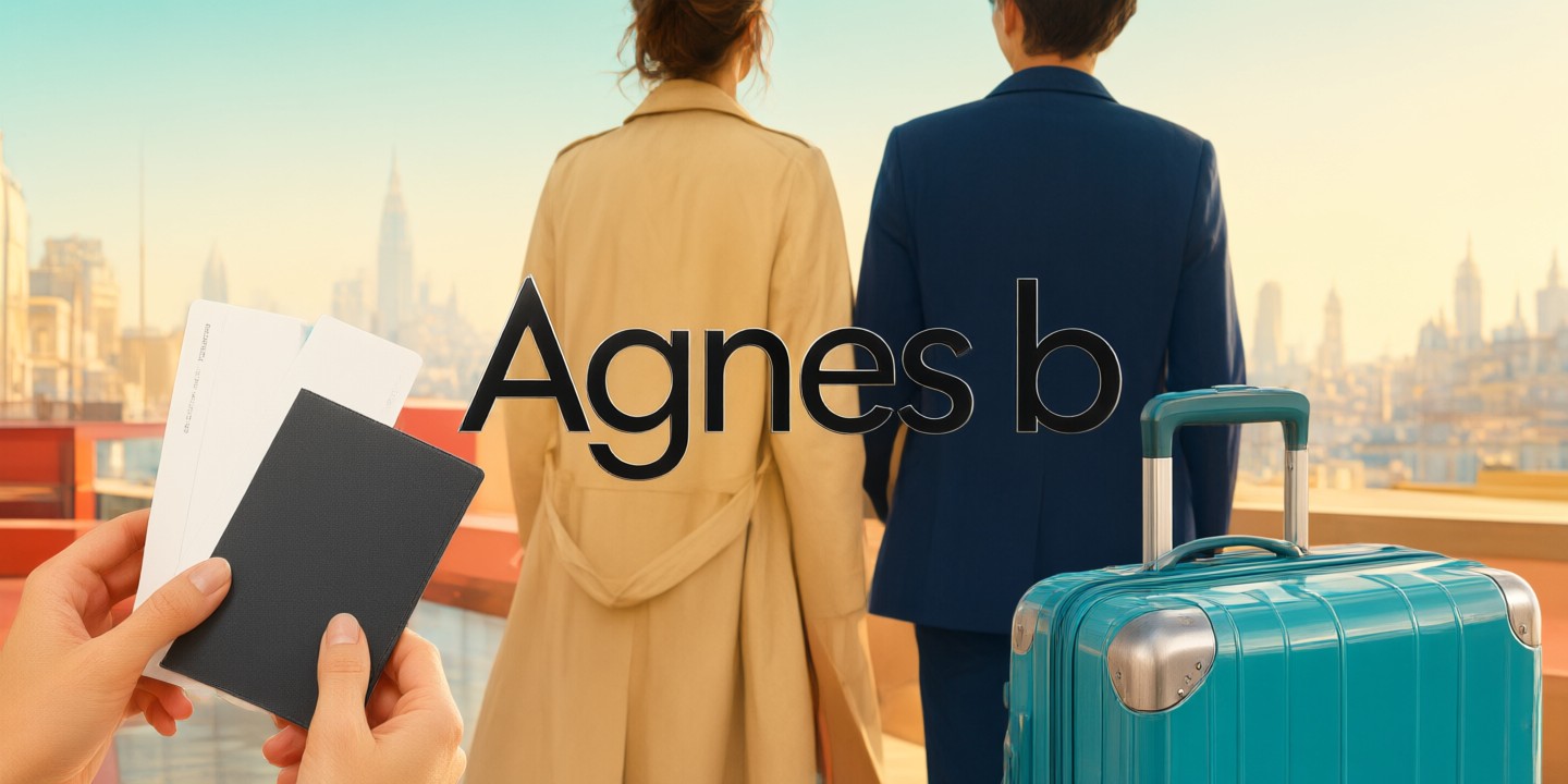 Agnes b HK Limited-Time Style Offers A curated display of Agnes b HK apparel featuring minimalist French design elements.