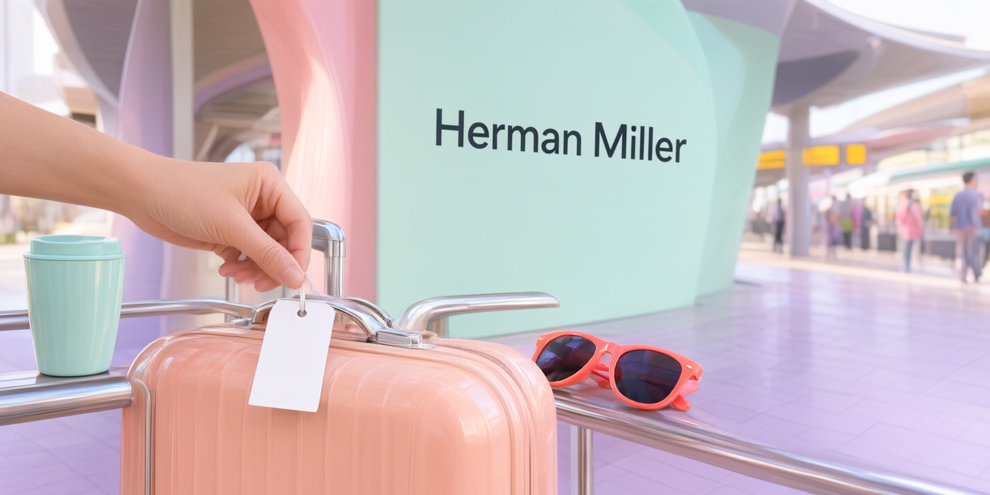 Herman Miller HK Limited-Time Furniture Offers A modern ergonomic chair from Herman Miller HK displayed in a bright home office setting.
