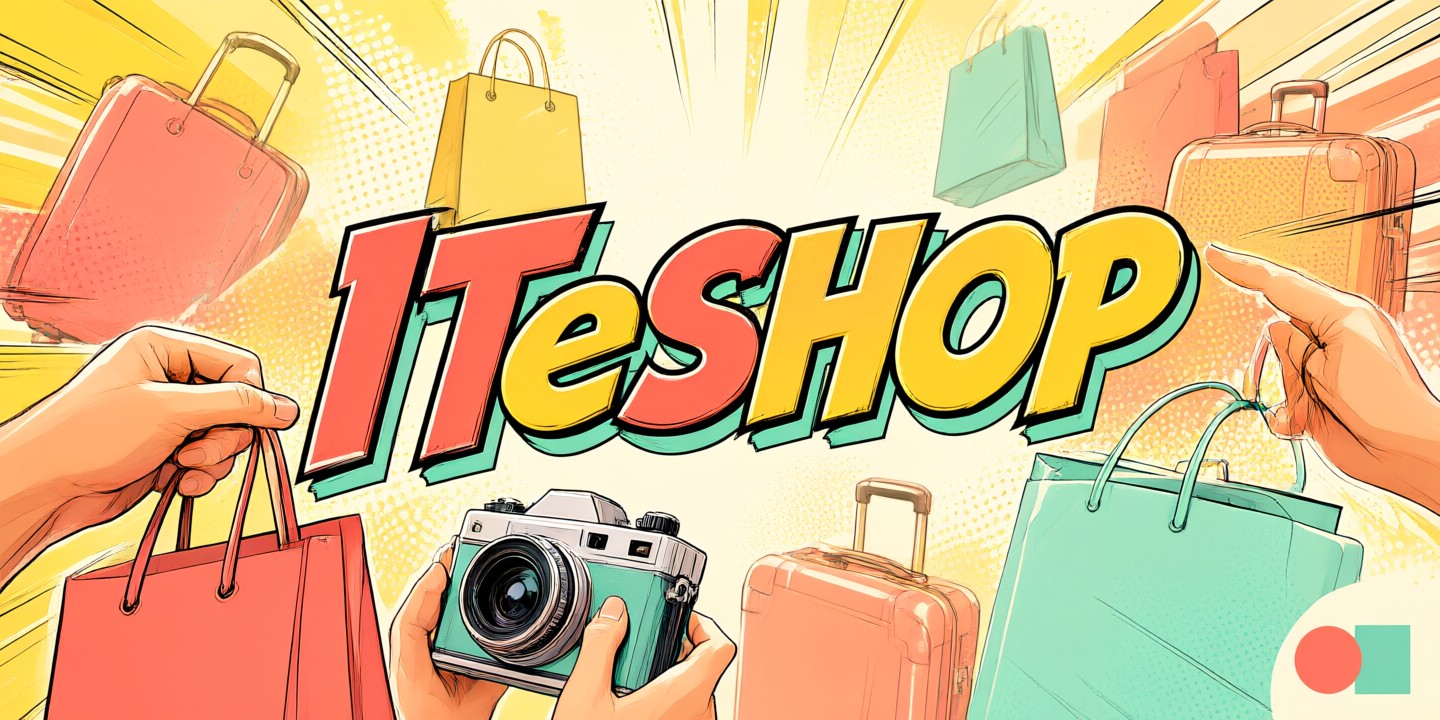 ITeSHOP Fashion Deals: Limited-Time Style Finds A stylish flat lay of modern apparel featuring the ITeSHOP brand logo on tags.