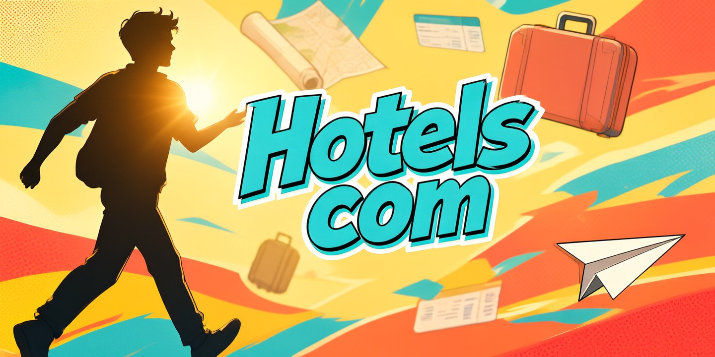 Hotels.com Booking Deals for Global Travelers A traveler checking room availability on the Hotels.com platform before a trip to Asia.