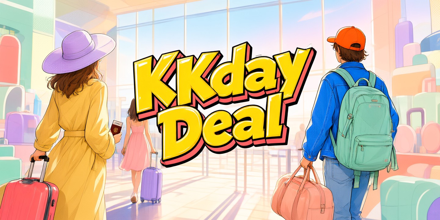 KKday Travel Deals: Explore Asia with Exclusive Savings A traveler enjoying a scenic view in Japan while booking experiences through KKday travel deals.