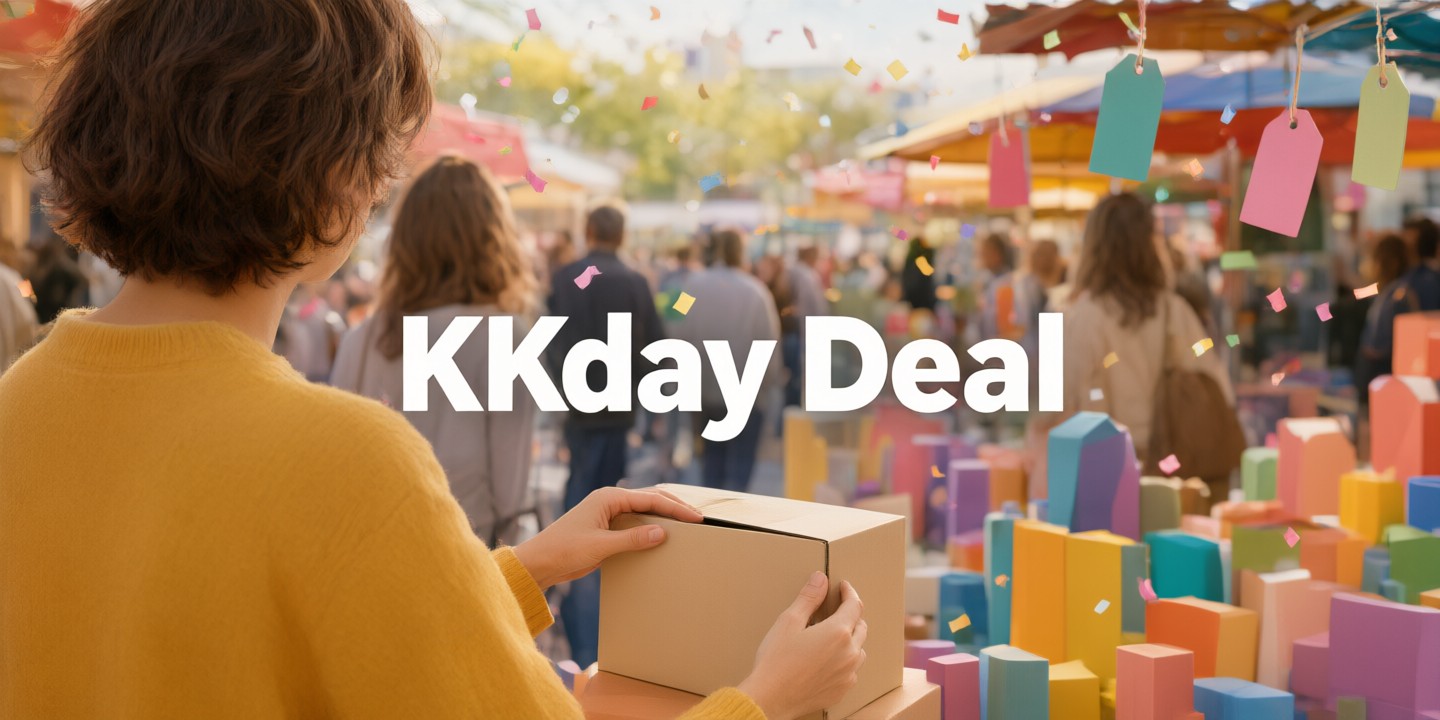 KKday Travel Deals: Top Picks for Asia Trips Travelers enjoying a guided tour in Asia with KKday branding visible on their tickets.