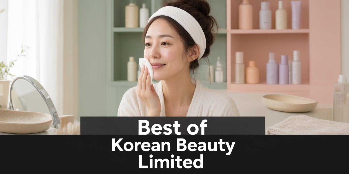 YesStyle.com Fashion Deals: K-Beauty & Trends A stylish display of Korean skincare products and trendy clothing from YesStyle.com.