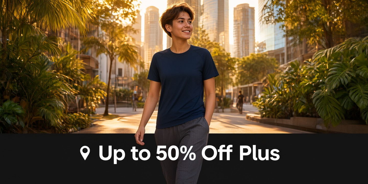 PUMA Sportswear Malaysia: Latest Collection & Style Guide A runner wearing sleek PUMA sportswear gear against a modern urban backdrop in Malaysia.