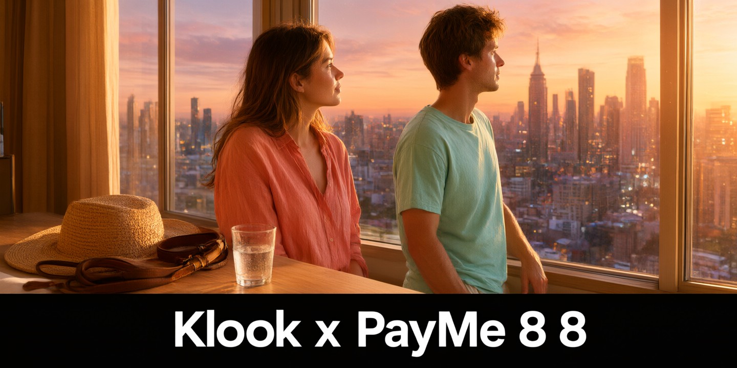 Klook Deals: Explore Asia Travel Experiences Travelers exploring vibrant streets in Tokyo using the Klook app to book experiences.
