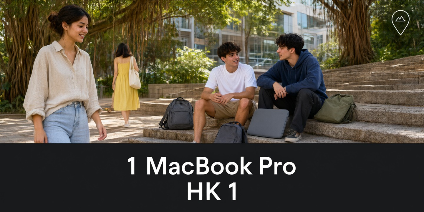 Apple Hong Kong Tech Deals and Limited Offers A sleek display of premium electronics featuring the Apple Hong Kong brand logo in a modern retail setting.