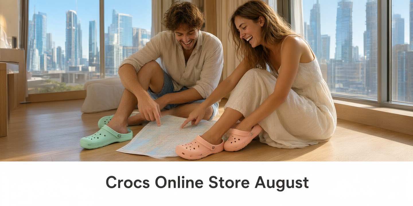Crocs HK Limited-Time Offers and Style Guide A pair of colorful Crocs clogs displayed on a clean white background representing the brand's signature style.