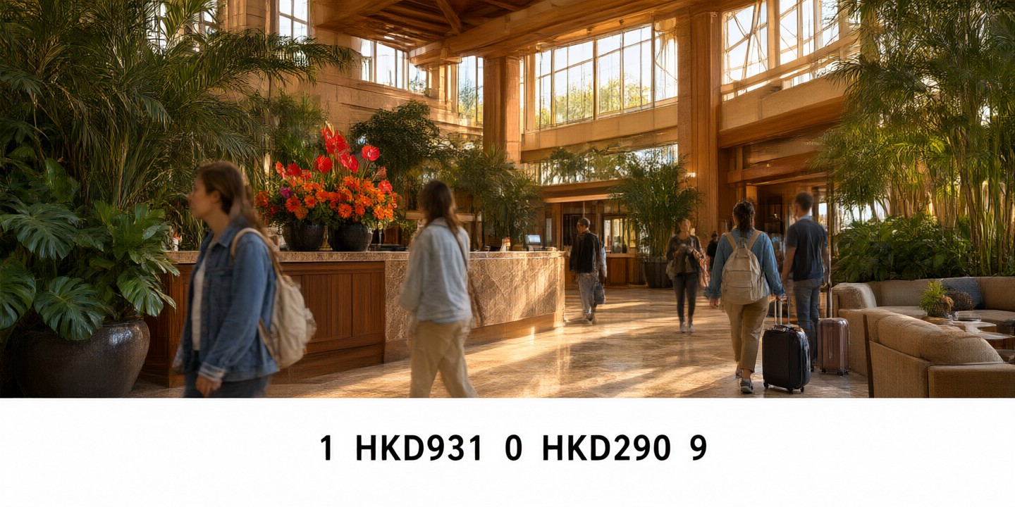 Klook Travel Deals: Top Hotels and Activities in Asia Traveler booking a hotel stay on the Klook platform with Asian landmarks in the background