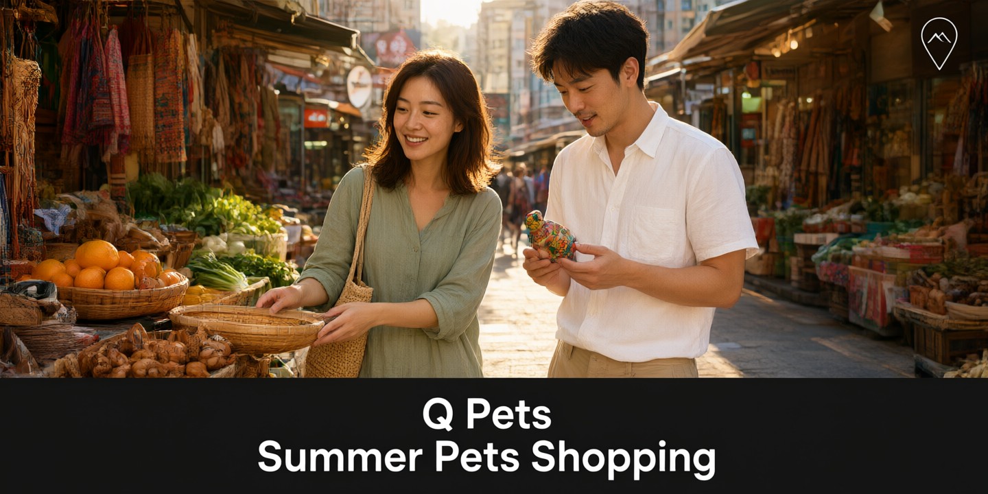 Q-Pets Limited-Time Offer for Pet Essentials A happy dog using a new grooming tool from the Q-Pets collection.