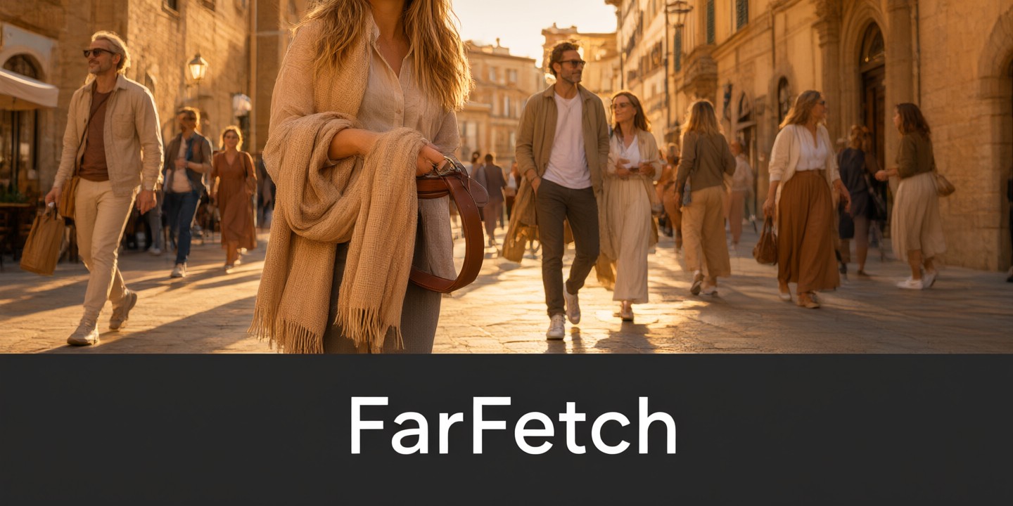 FarFetch Luxury Shopping Guide and Exclusive Access A curated selection of high-end fashion items displayed on the FarFetch online storefront interface.