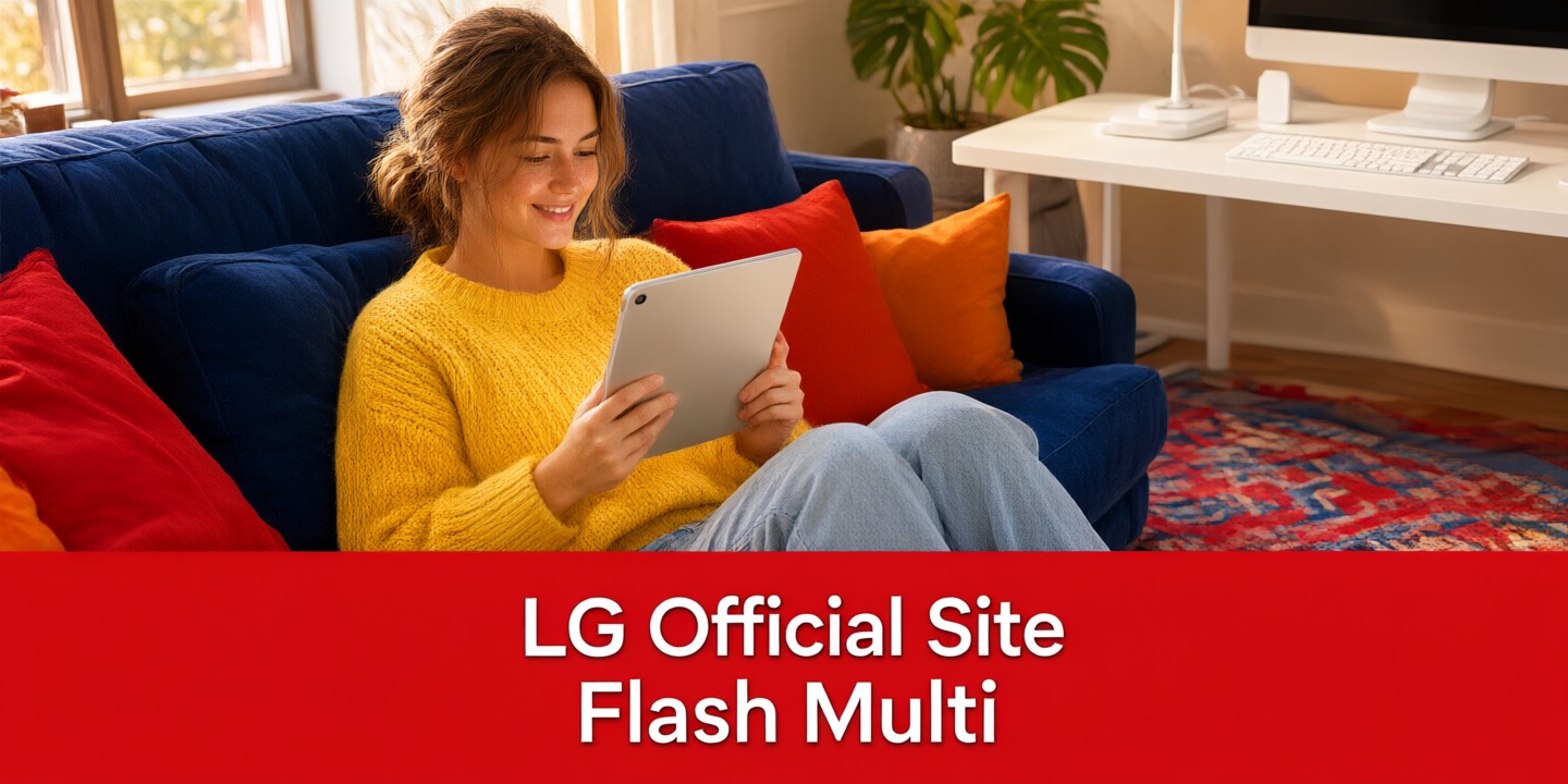 LG Electronics Hong Kong: Premium Home Appliance Deals A modern living room featuring sleek LG Electronics smart appliances and OLED TV setup.