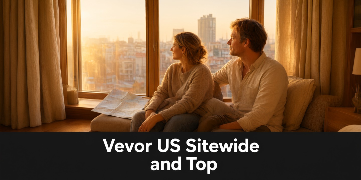 Vevor Deals: Smart Shopping Guide for Tools & Gear A well-organized workshop featuring various power tools and equipment from the brand Vevor.