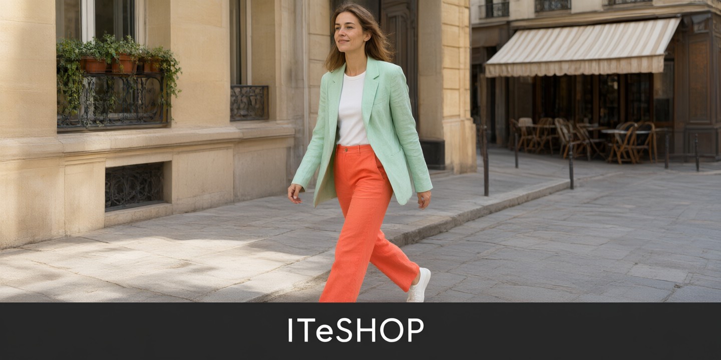 ITeSHOP Fashion Deals: Trending Styles for Global Shoppers A model wearing trendy apparel from the latest ITeSHOP fashion collection.