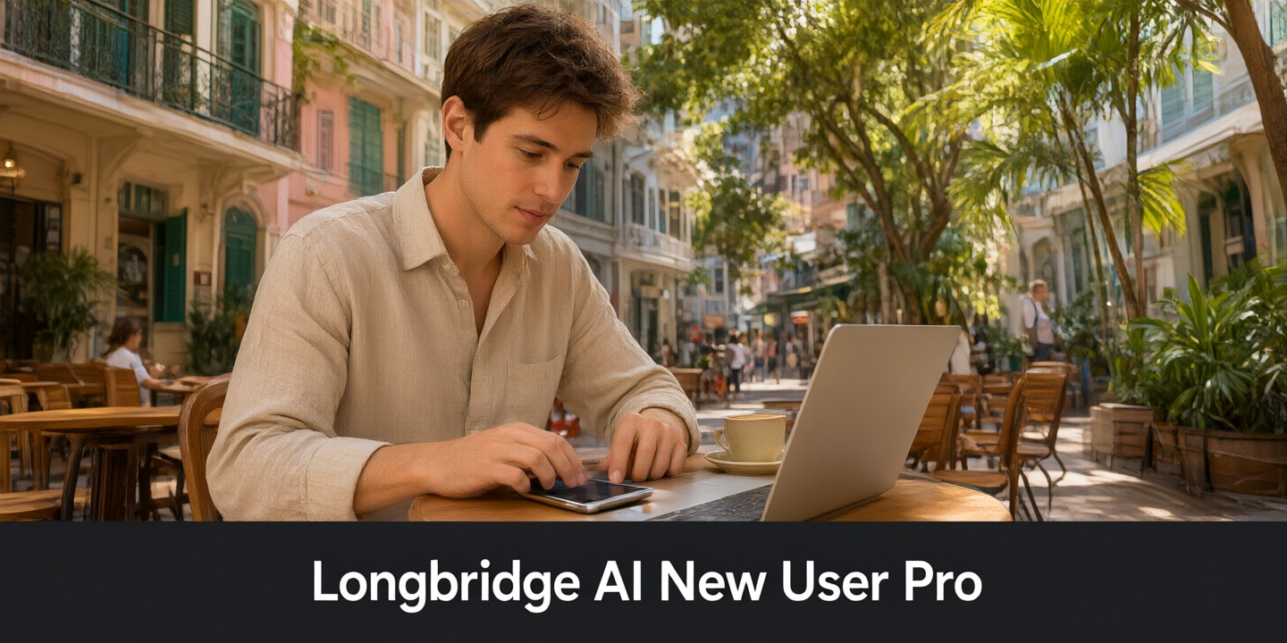 LongBridge AI Tool Registration Guide for Global Traders A user completing the LongBridge AI registration process on a modern device.