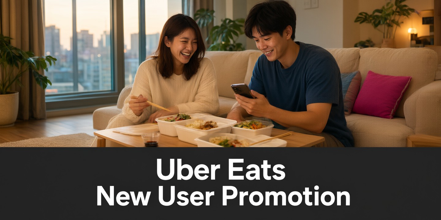 Uber Eats Taiwan Deals: Order Food & Groceries A smartphone screen displaying the Uber Eats app with various local Taiwanese dishes ready for delivery.