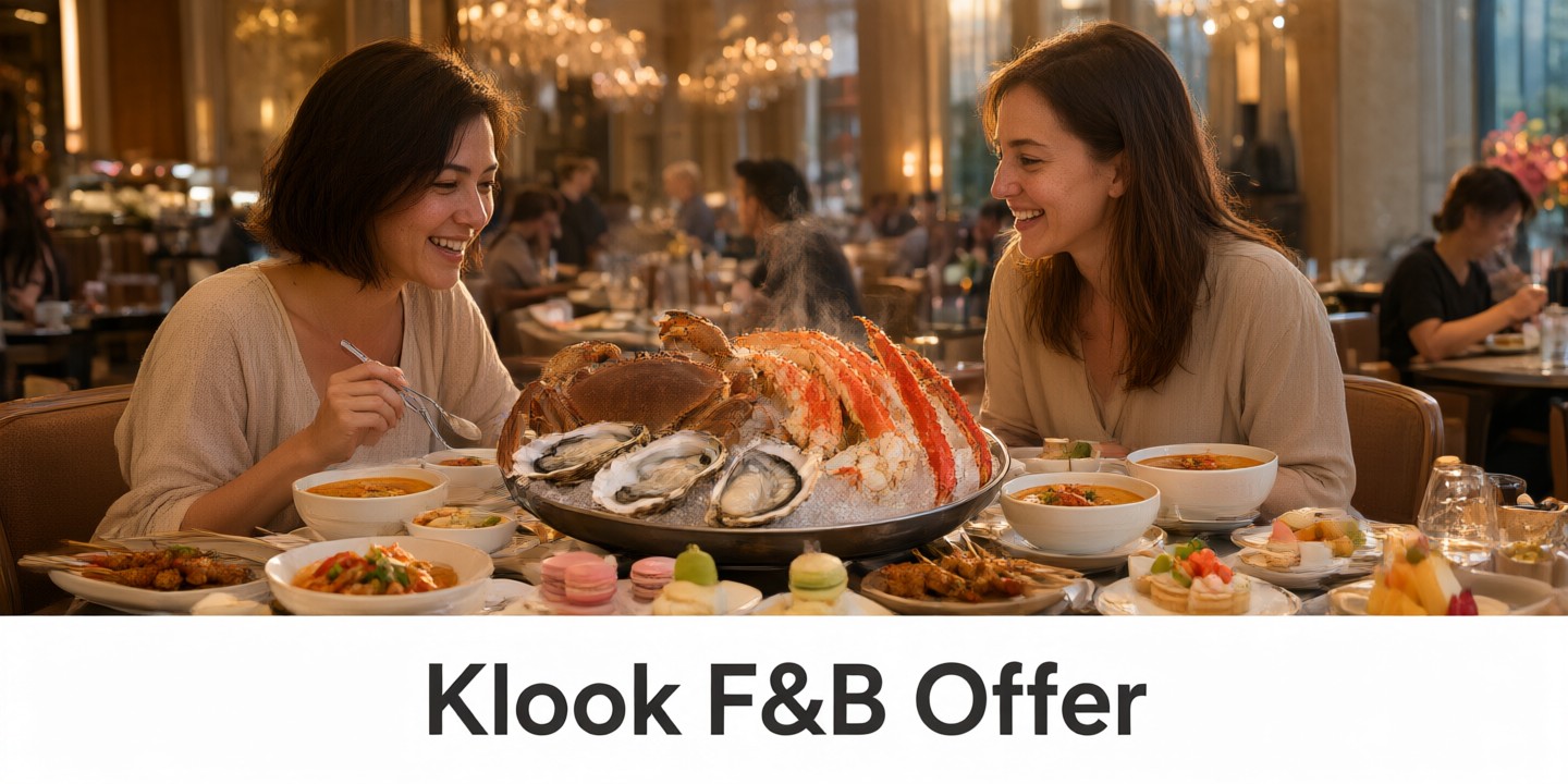 Klook Travel Deals: Explore Asia with Confidence Travelers using the Klook app to book tickets for a scenic train ride in Japan.