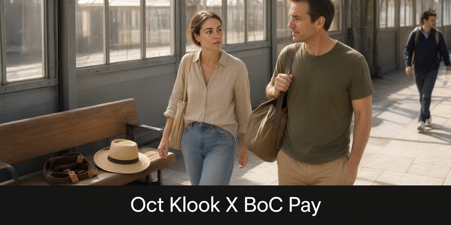 Klook Travel Deals: Book Tours and Activities A traveler using the Klook app to book a tour in Tokyo.